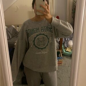 Gray Santa Monica Sweatshirt